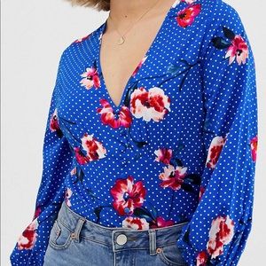Floral bodysuit